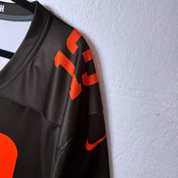 Cleveland Browns Nike Mens Size XXL Odell Beckham JR NFL Game Jersey Football - Picture 10 of 11